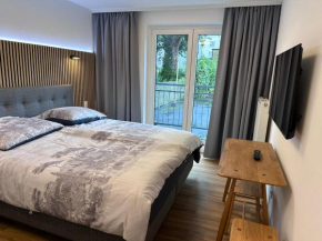 Apartment am Rathaus mit 2 Schlafzimmer und 3 Betten (1x Doppelbett, 2x Einzelbett)